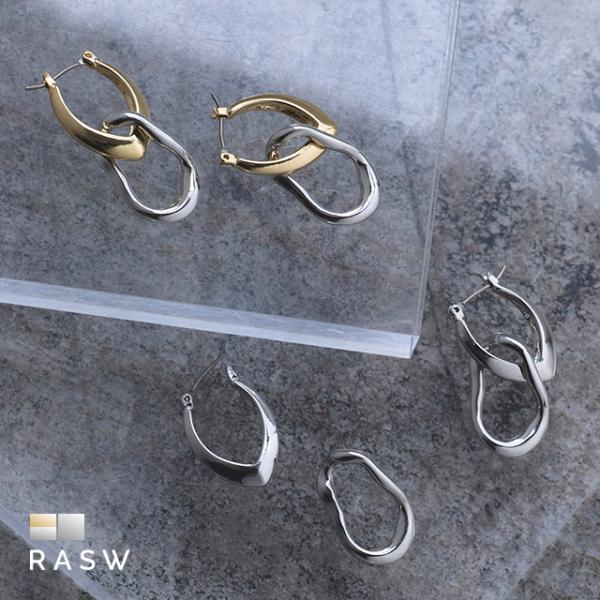 RASW ゴールド シルバー ミックス 高見え レディース MD2