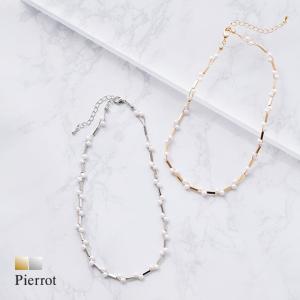 ネックレス パール 高見え オケージョン 上品 トレンド ゴールド シルバー  レディース MD2｜pierrot-webshop