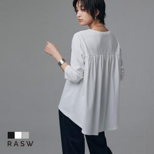 Tシャツ GIZAコットン 綿混 レディース UVカット RASW あすつく｜pierrot-webshop
