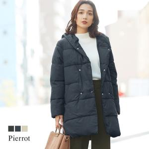 ダウンコート ファイバーダウン 軽量 レディースOS｜pierrot-webshop