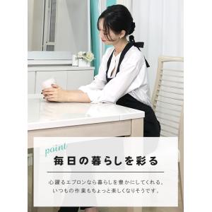 エプロン おしゃれ エプロンドレス カフェ ホ...の詳細画像4
