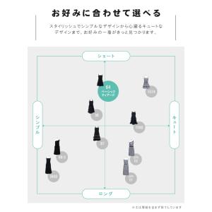 エプロン おしゃれ カフェ ティアード 黒 撥...の詳細画像2