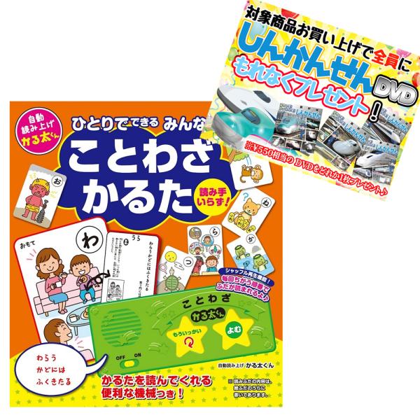 【特典DVD付】新品 ひとりでできる みんなでできる(ことわざかるた) 一人で遊べるカルタ 4959...