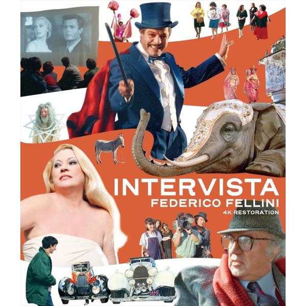 【特典CL付】新品 インテルビスタ フェデリコ・フェリーニ 4Kレストア /  (Blu-ray) ...