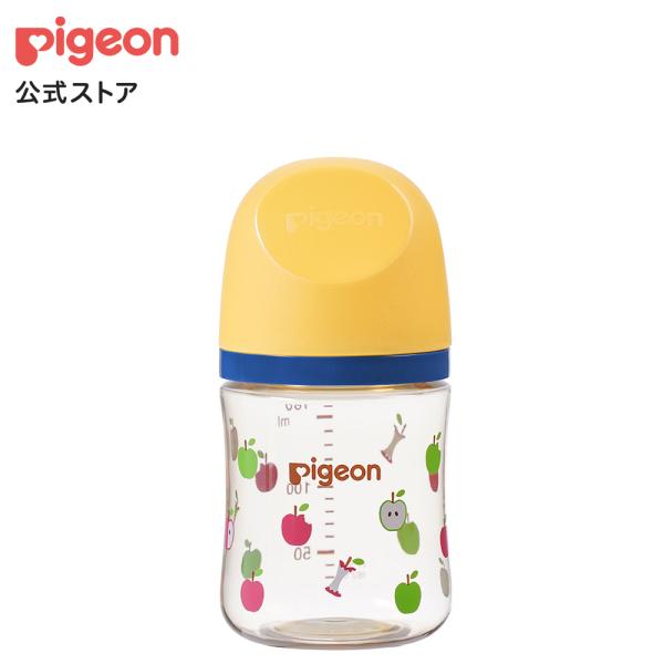 My母乳実感哺乳びん プラスチック(160ml)apple×midnight baby×yellow...