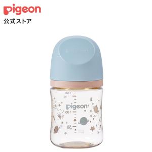 Pigeon My母乳実感哺乳びん プラスチック(160ml)twinkle×ash pink×off