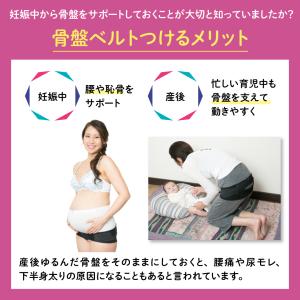 公式 妊娠中から使える骨盤ベルト 妊娠 妊婦 ...の詳細画像3