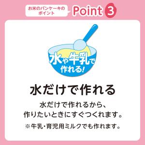 お米のパンケーキ 9ヵ月頃〜 ベビーフード 離...の詳細画像3