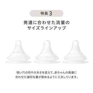 母乳実感乳首 新生児 SS 1個入 0ヵ月頃〜...の詳細画像3