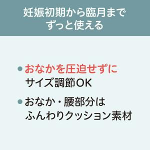 初期から使える 妊婦さんの腰しっかりサポーター...の詳細画像5