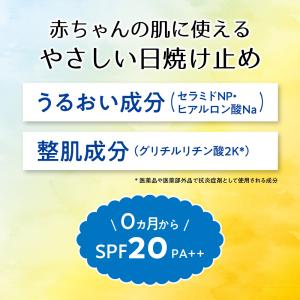 UVベビーミルク Wプロテクト SPF20 ベ...の詳細画像4