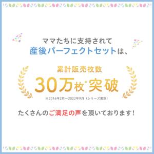 産後パーフェクトセット M ブラック 産褥ショ...の詳細画像3