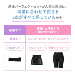 産後パーフェクトセット M ブラック 産褥ショ...の詳細画像5