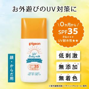 3個セット UVベビーミルク ウォータープルー...の詳細画像1