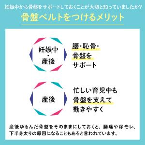 妊娠中から使える骨盤ベルト(履くタイプ)&はじ...の詳細画像4