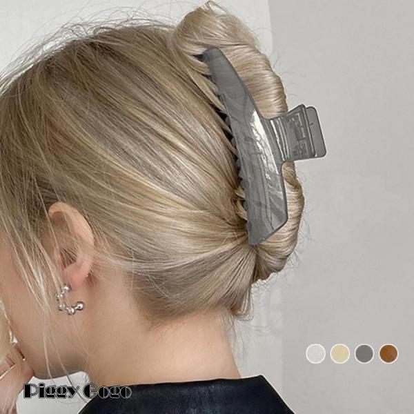 バンスクリップ ヘアクリップ 大きめ