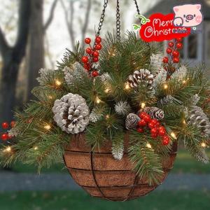 クリスマス リース とりよせ品 ミックスティアドロップ 造花