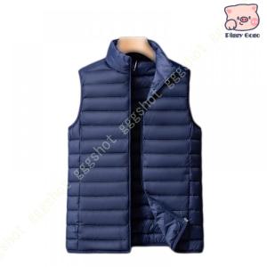 ダウンベスト メンズ 中綿ベスト ベスト フードベスト ジップアップ