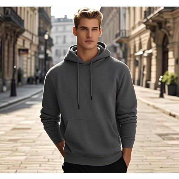 長袖パーカー プルオーバー スウェット トップス メンズ 男性 フード付き トレーナー プリント ポ...