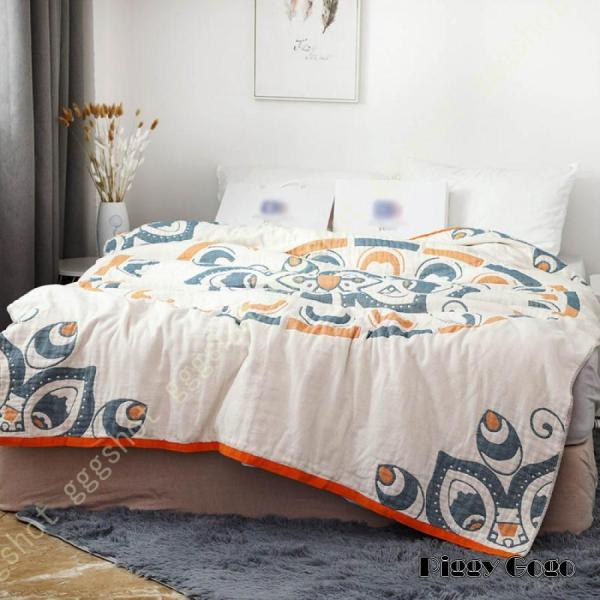 ガーゼケット 洗える 綿100% 六重ガーゼ タオルケット 肌掛け 吸湿通気 丸洗いOK 抗菌?防臭...