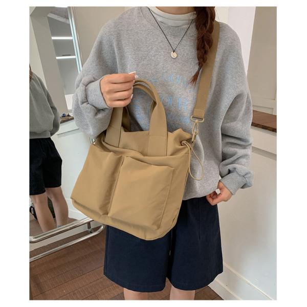 ショルダーバッグ レディース 軽い 40代 2way トートバッグ ナイロン 斜めがけバッグ 大きめ...