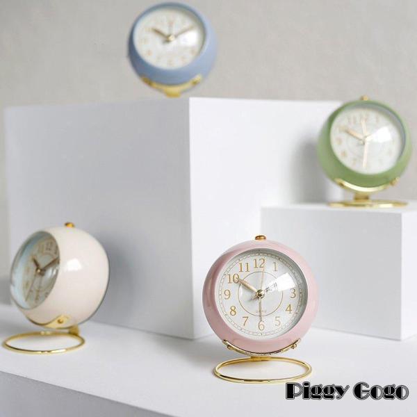 目覚まし時計 置き時計 時計 デジタル おしゃれ 静音 北欧 アンティーク アラーム ナイトライト ...