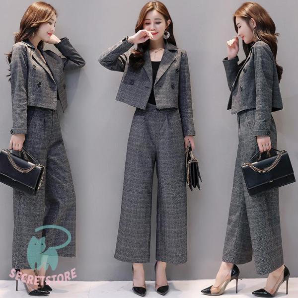 卒業式 服 母 服装 ママスーツ スーツ セットアップ レディース 秋冬 春 卒業式 40代 ワイド...