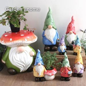 小人 オブジェ 置物 ノーム ガーデン 妖精 インテリア 飾り 雑貨 屋外