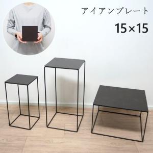 ジョセフアイアン プレート ディスプレイ 板 インテリア 置き物 台 花台 DIY 飾り