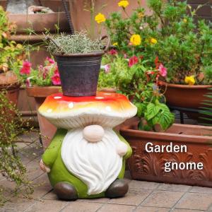 小人 オブジェ 置物 ノーム ガーデン 妖精 インテリア 飾り 雑貨 屋外