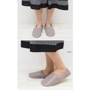 携帯用スリッパ 折りたたみ おしゃれ レディー...の詳細画像2