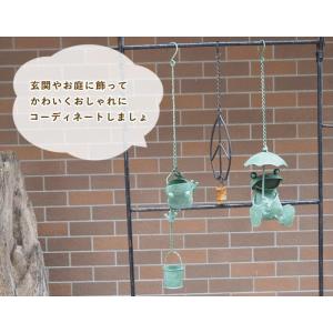 カエル 置物 雑貨 ブリキ 蛙 ハンギング ガ...の詳細画像3
