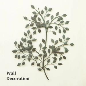 金属製オブジェ　壁掛け 壁飾り インテリア おしゃれ 木 アイアン 壁掛け オブジェ ウォール