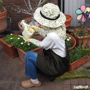 帽子 レディース uv ガーデニング つば広 ...の詳細画像3