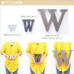 アルファベット オブジェ 大きい 文字 パーツ...の詳細画像5