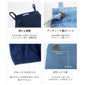 エプロン ワンピース ドレス かわいい おしゃ...の詳細画像4