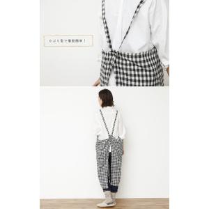 エプロン おしゃれ 保育士 ワンピース シンプ...の詳細画像2