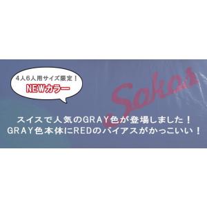 限定特価 テント グレー 3人用 4人用 5人...の詳細画像1