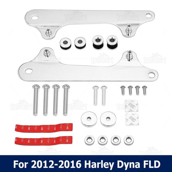 12-16 ハーレー ダイナ スイッチバック FLD Rpl. 用 4点式ドッキングハードウェアキッ...