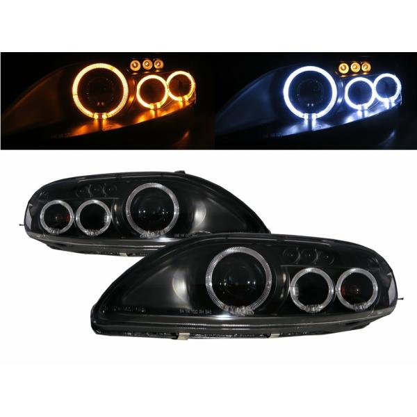 SC-seires SC300/SC400 Z30 MK1 92-00 2DガイドLED Halo ...