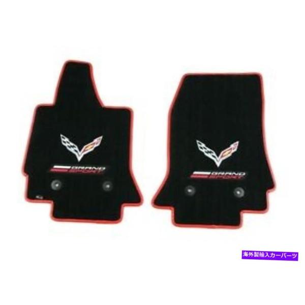 フロアマット LLOYD UltimatフロアマットC7＆グランドスポーツロゴRED 2019 CO...