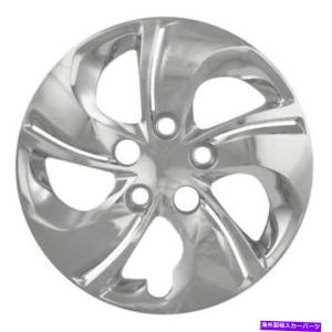 Wheel Covers Set of 4 新しい本物のFIAT 500セット4アロイホイールの