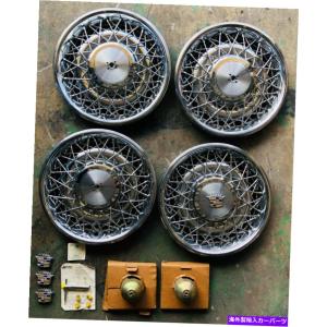 新品未使用 ワイヤーホイール ダストカバー 4枚 SET Wheel Covers Set of 4 14