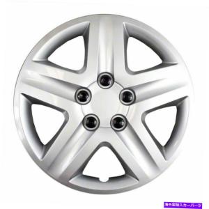 Wheel Covers Set of 4 トヨタプリウスVのための4シルバー16