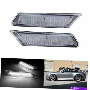 Side Marker ペアフィット感のためのポルシェ911 997 987ケイマンLED