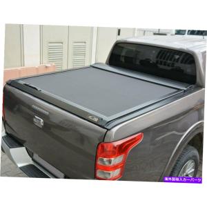 Cover Rear Trunk 三菱L200のためのトランクをスライディングブラックアルミローラーシャッタートノカバー Black Aluminium Roller Shutter Tonneau C