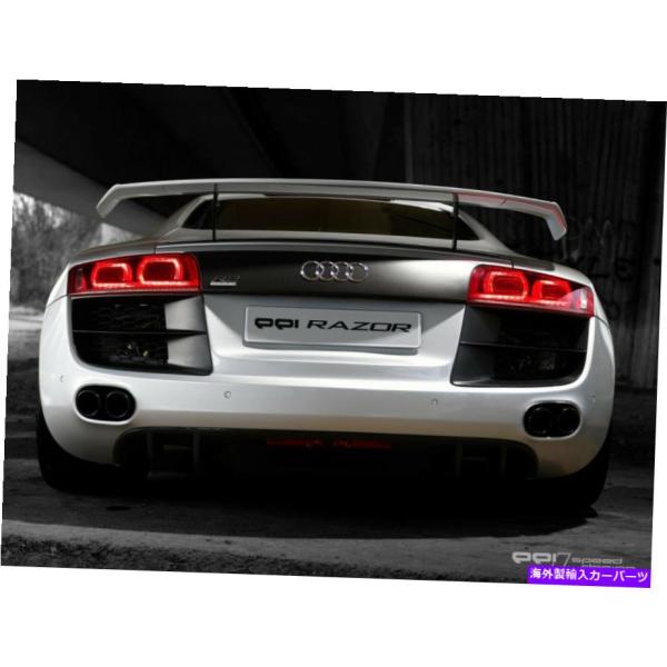 Cover Rear Trunk PPI SPEED R8カーボンファイバートランクリッドBOOT ...