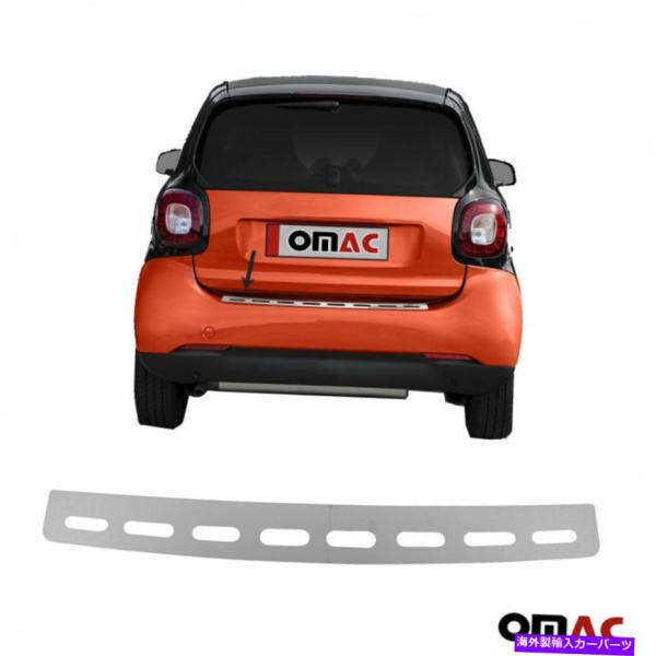 Cover Rear Trunk はめあいスマートフォーツー2016-2019クロームリアバンパーガ...