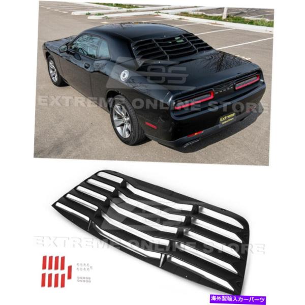 Cover Rear Trunk 08アップダッジチャレンジャーのために|プライマーブラックリアウィ...
