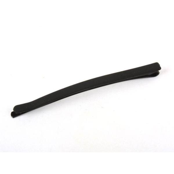 大人 子供 無地 ヘアピン ヘアアクセサリー 学生 マット#黒